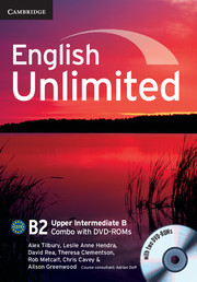 ENGLISH UNLIMITED UPPER INTERMEDIATE B COMBO WITH DVD-ROMS (2)