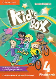 KID?S BOX UPDATED SECOND EDITION 4 FLASHCARDS (PACK OF 103)