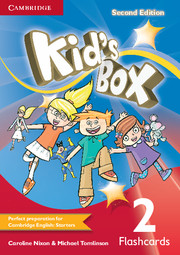 KID?S BOX UPDATED SECOND EDITION 2 FLASHCARDS (PACK OF 103)