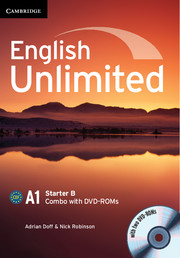 ENGLISH UNLIMITED STARTER B COMBO WITH DVD-ROMS (2)