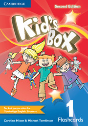 KID?S BOX UPDATED SECOND EDITION 1 FLASHCARDS (PACK OF 103)