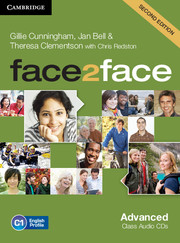 FACE2FACE SECOND EDITION ADVANCED CLASS AUDIO CDS (3)