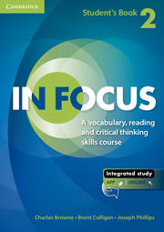 IN FOCUS 2 STUDENT'S BOOK WITH ONLINE RESOURCES