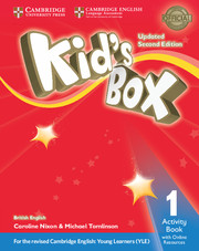 KID?S BOX UPDATED SECOND EDITION 1 ACTIVITY BOOK WITH ONLINE RESOURCES
