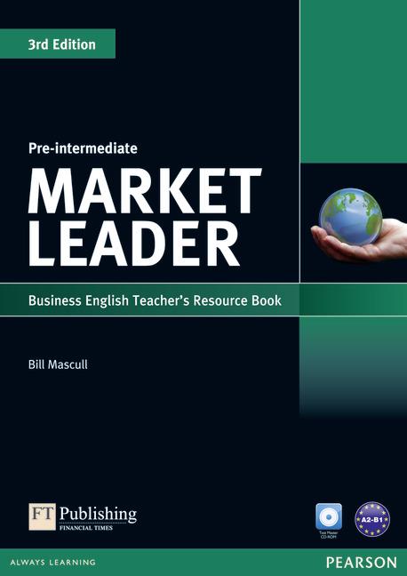 MARKET LEADER 3RD EDITION PRE-INTERMEDIATE TEACHER'S RESOURCE BOOK/TEST MASTER CD-ROM PACK