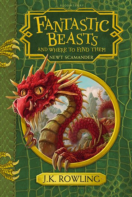 FANTASTIC BEASTS & WHERE TO FIND THEM : HOGWARTS LIBRARY BOOK