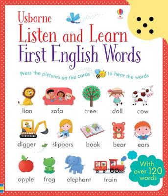 LISTEN AND LEARN FIRST ENGLISH WORDS