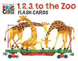 1, 2, 3 TO THE ZOO FLASHCARDS
