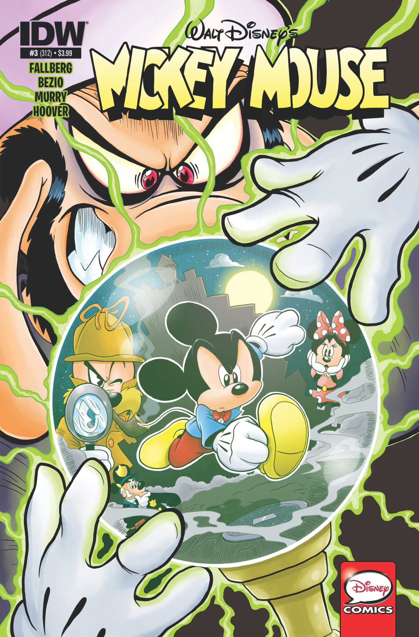 MICKEY MOUSE THE MYSTERIOUS CRYSTAL BALL