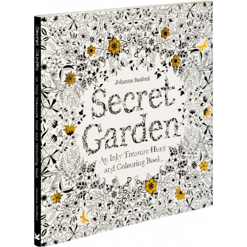 SECRET GARDEN: AN INKY TREASURE HUNT AND COLOURING BOOK