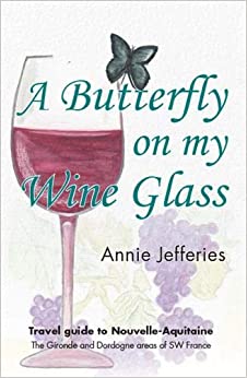 A BUTTERFLY ON MY WINE GLASS
