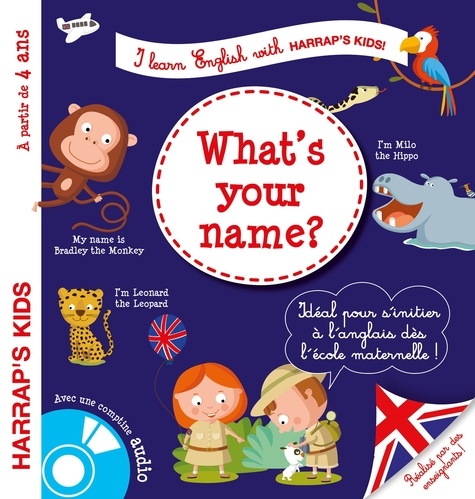 HARRAP'S I LEARN ENGLISH : WHAT'S YOUR NAME ?