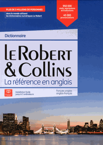 COFFRET ROBERT & COLLINS FRAN?AIS-ANGLAIS / ANGLAIS-FRAN?AIS CD-ROM
